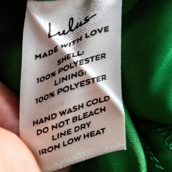 NEW Lulus Women’s Romper Dopamine Floral Travelwear Green Print Open Back Sz L - Picture 10 of 12